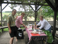 picnic set up