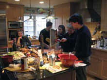 kids preparing their own dishes